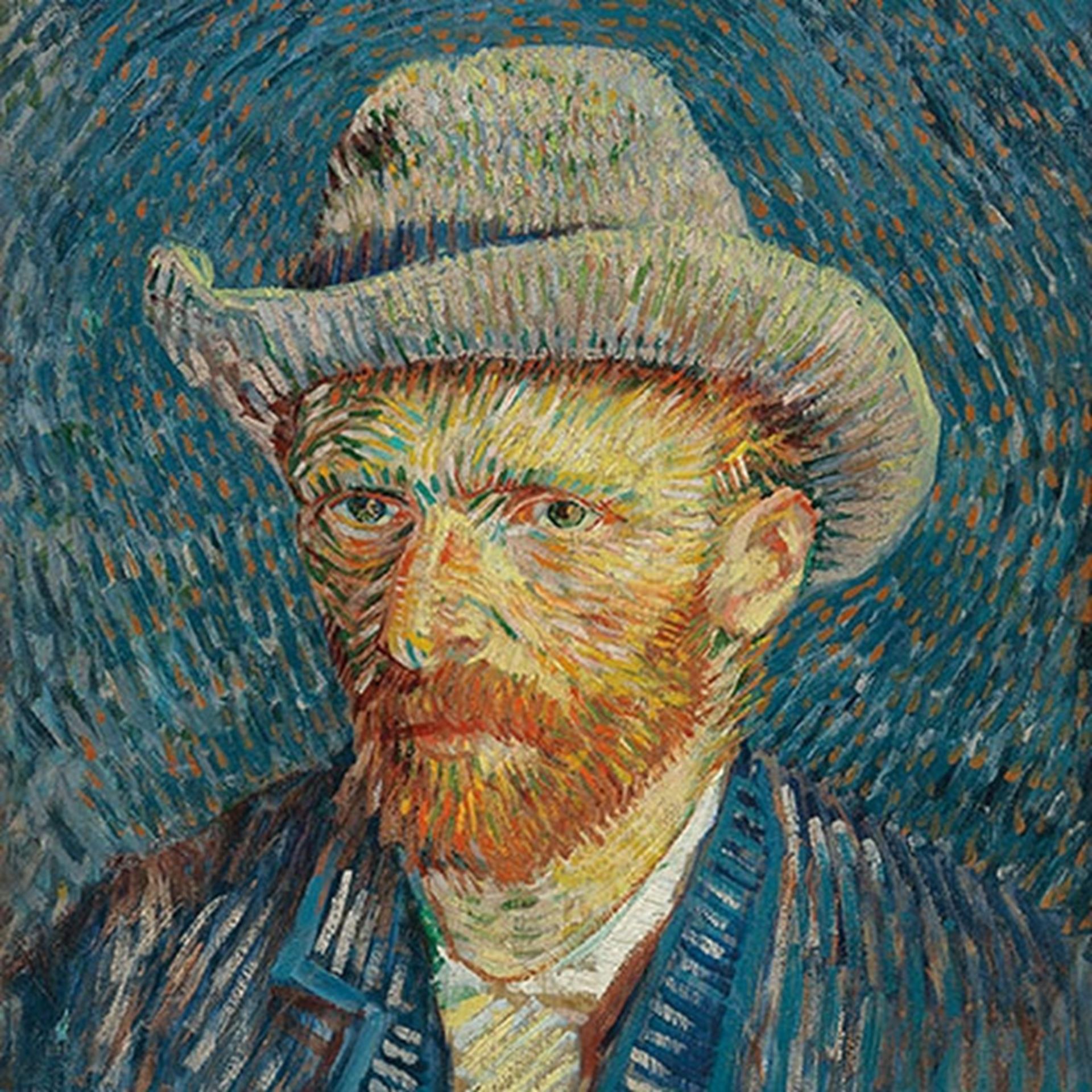 Serviette Ambiente 33cm portrait de van gogh