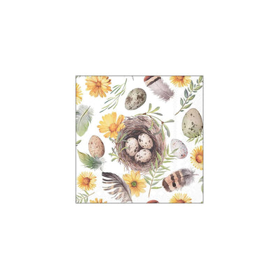 Serviettes Ambiente 33cm nid d'oiseaux