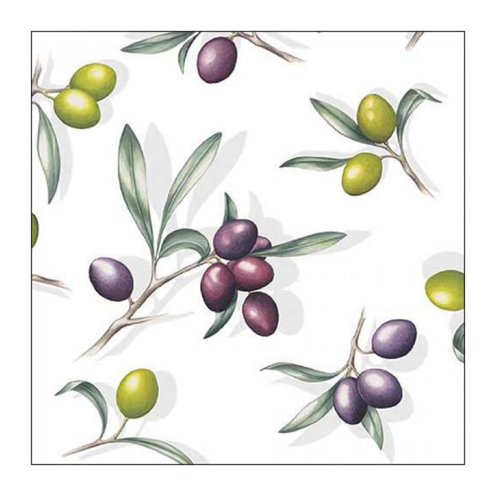 Serviette Ambiente 33 délicieuses olives