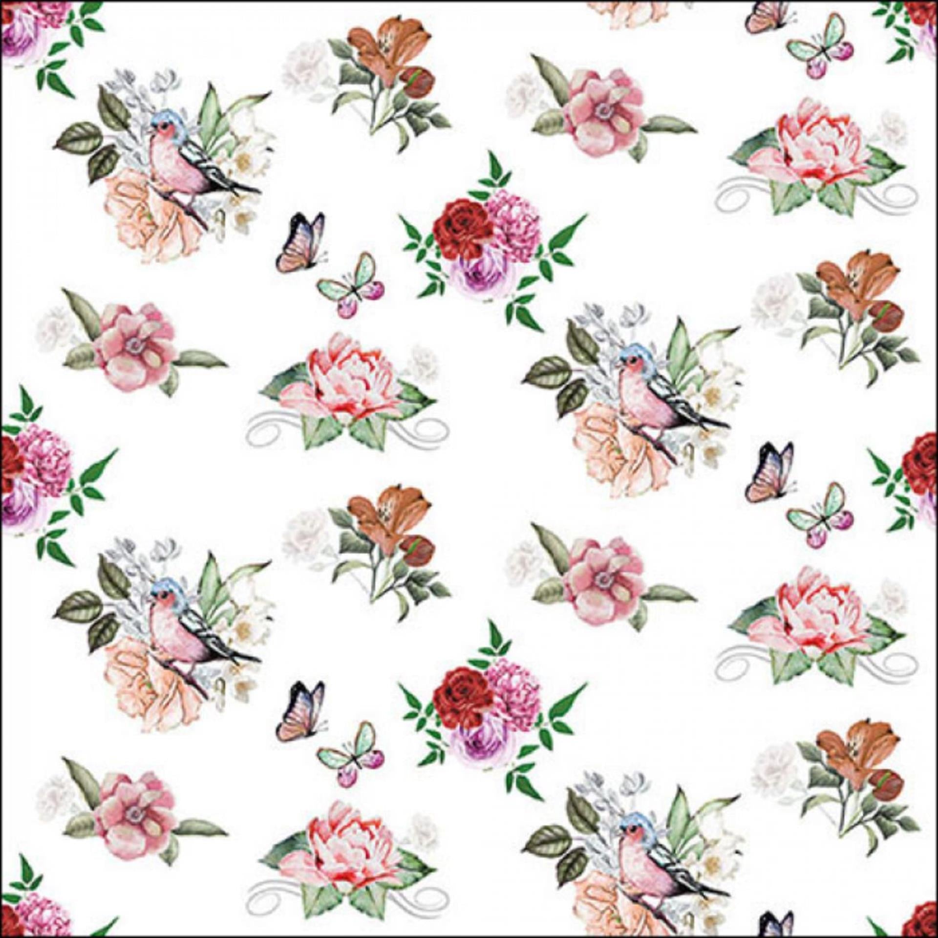Ambiente serviettes charlotte blanc 33cm