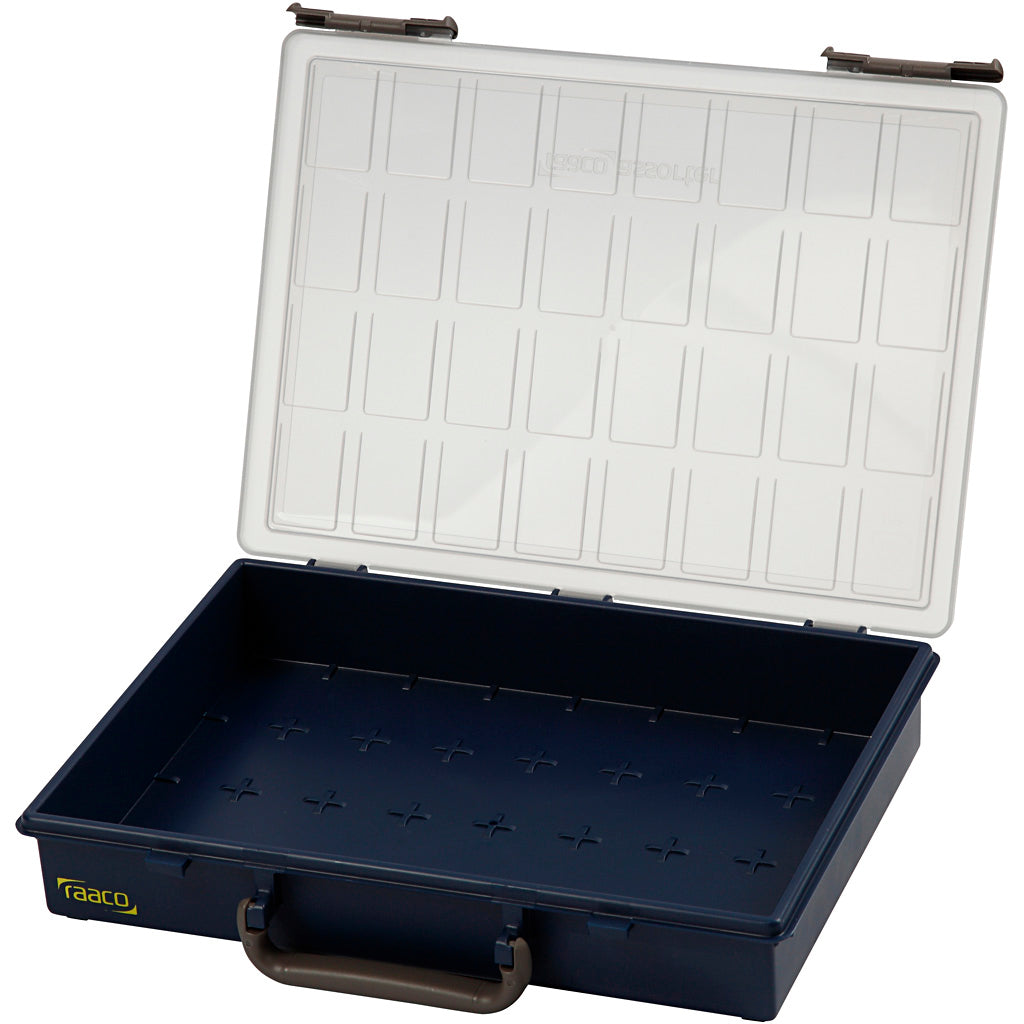 Boîte de rangement Raaco, sans boîtes d'insertion en vrac, h : 8 cm, dimensions 33,8x26,1 cm, 1 pièce