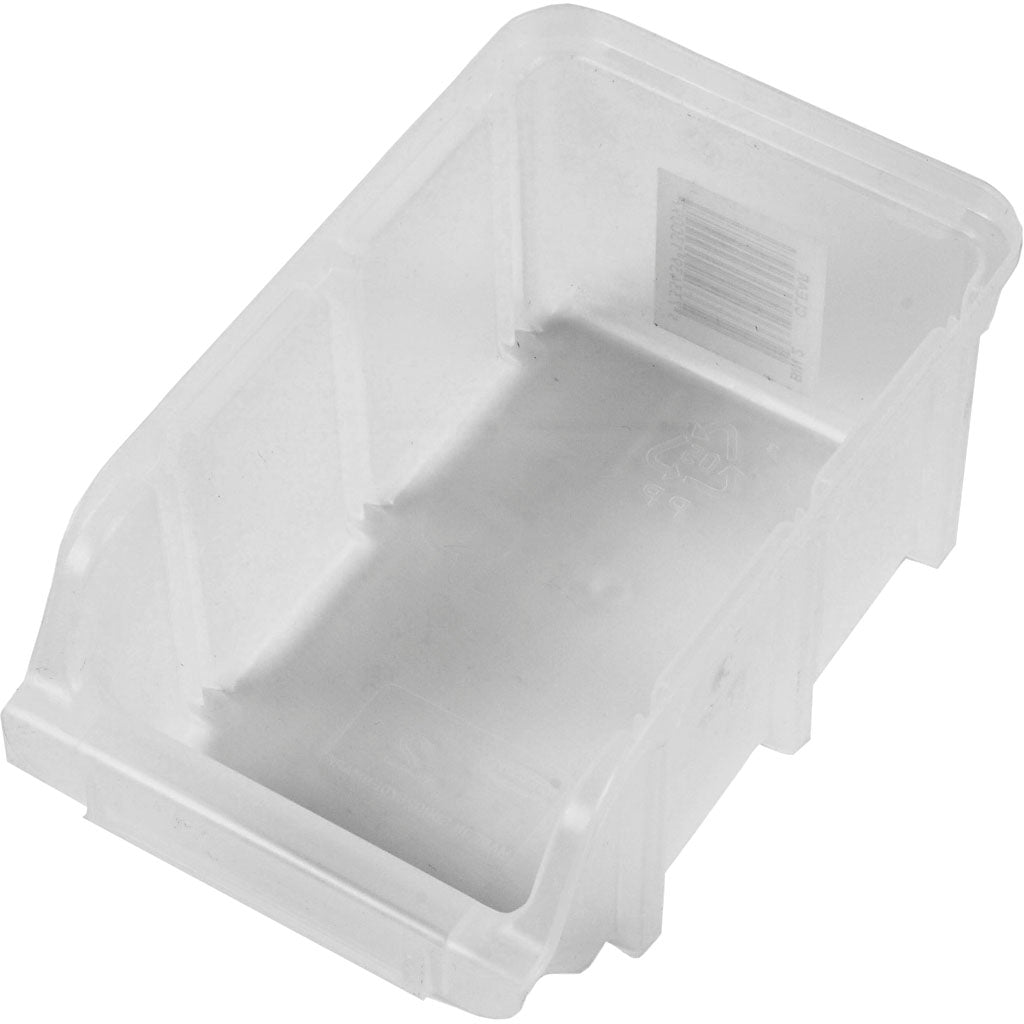 Poubelle de rangement Raaco, taille 2, h : 7,4 cm, l : 16,5 cm, l : 13 cm, 1 pièce