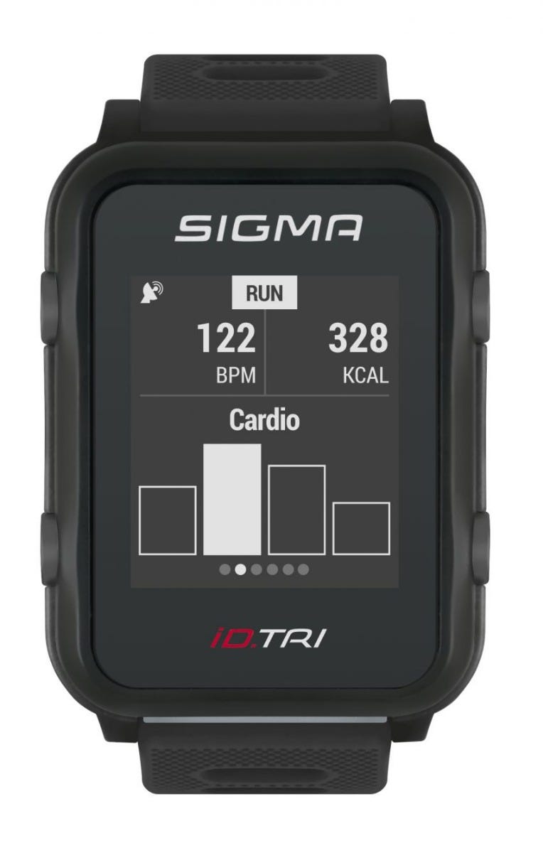 Montre de sport Sigma iD.TRI Black Set