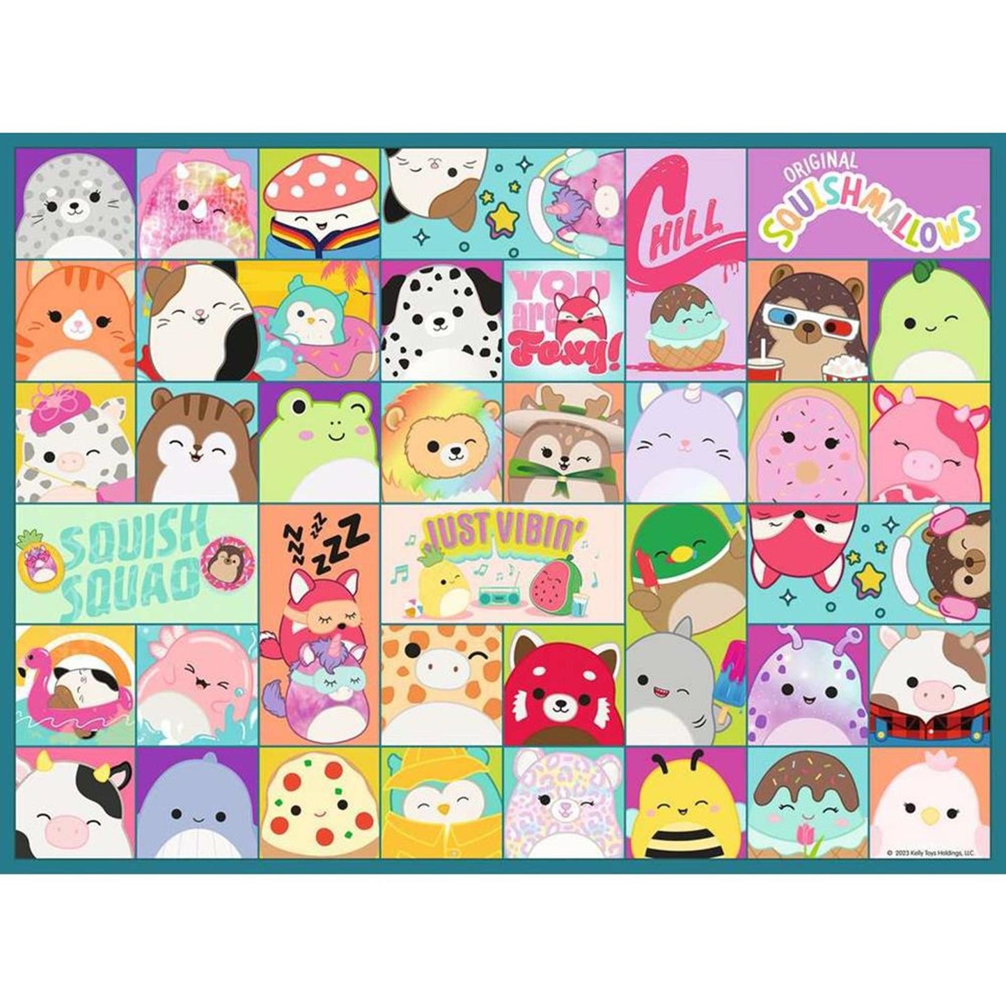 Ravensburger Jigsaw Puzzle XXL Squishmallows, 100e.