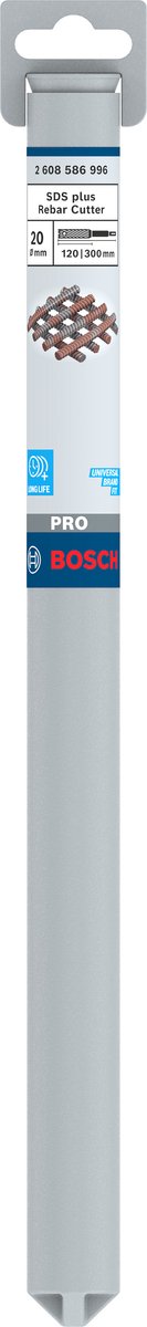 Bosch pro sds plus foret coupe-barres, 20 x 120 x 300 mm