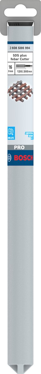 Bosch pro sds plus foret coupe-barres, 16 x 120 x 300 mm