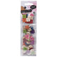 Boutons d'artisanat en bois avec points, 48e.