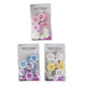 Fleurs en papier avec des paillettes