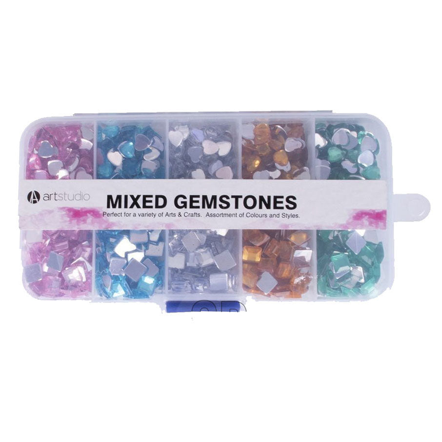 Strass Stones dans la boîte de stockage