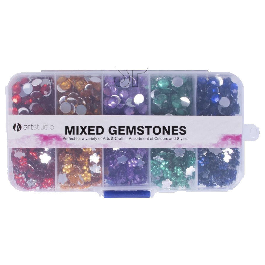 Strass Stones dans la boîte de stockage