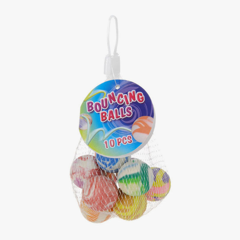 Boules de rebond, ensemble de 10