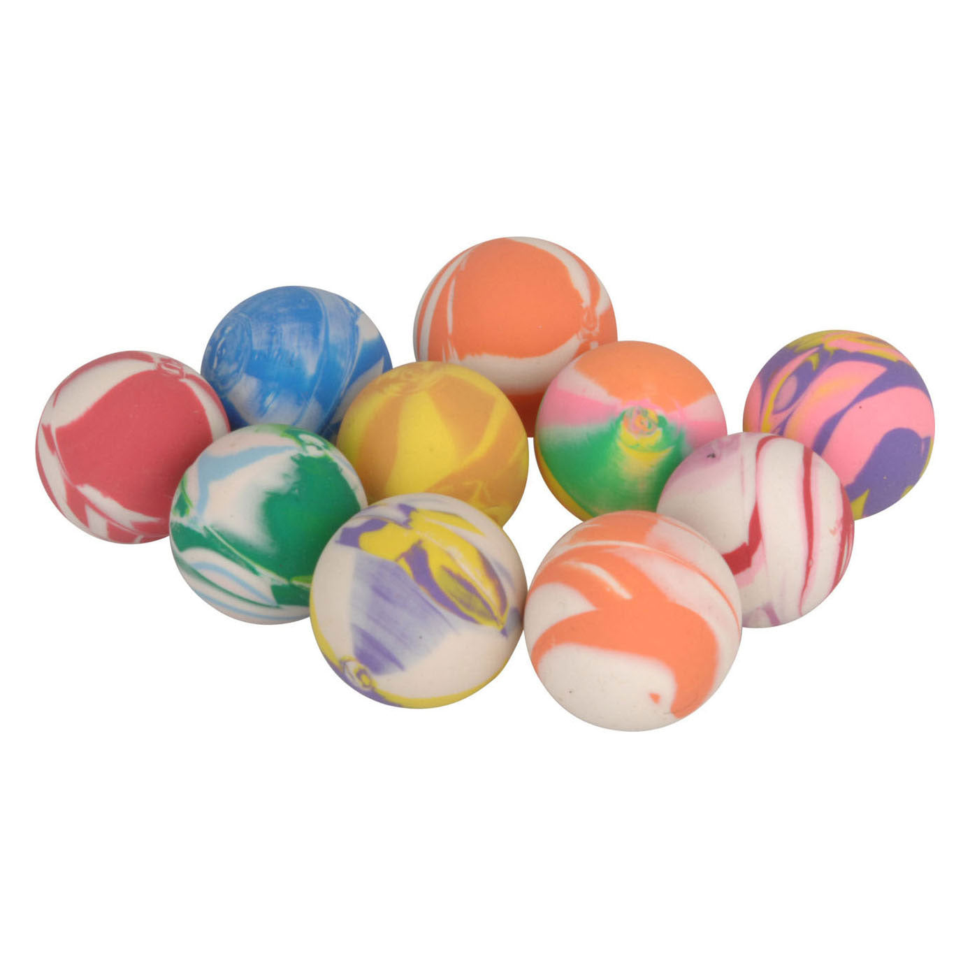 Boules de rebond, ensemble de 10