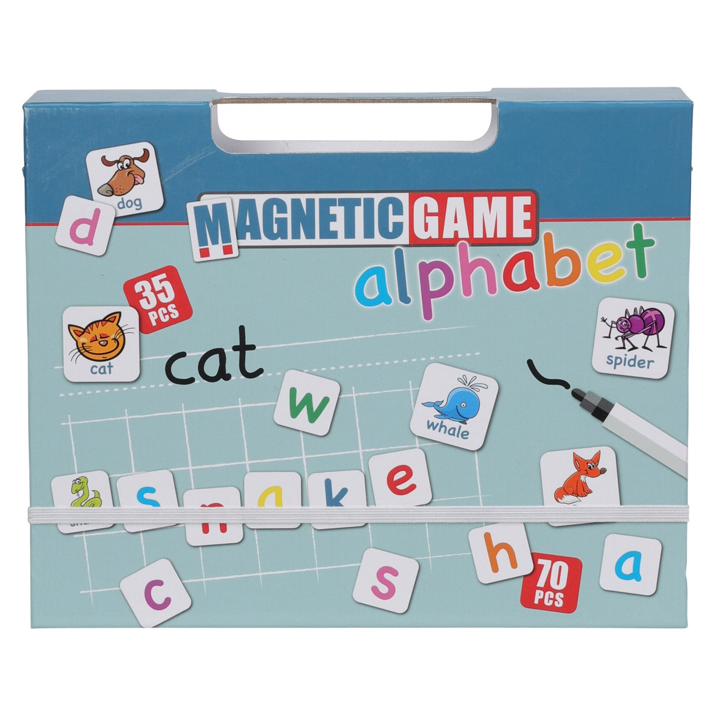 Alphabet de jeu magnétique
