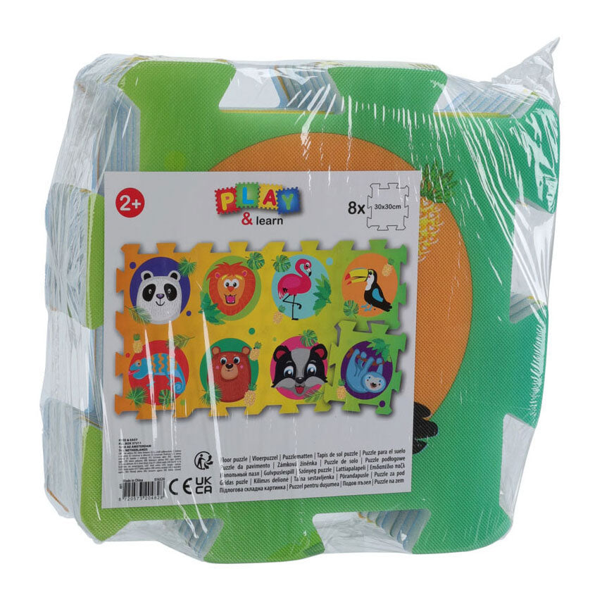 Eva Floor Mat Puzzle Animaux, 8e.