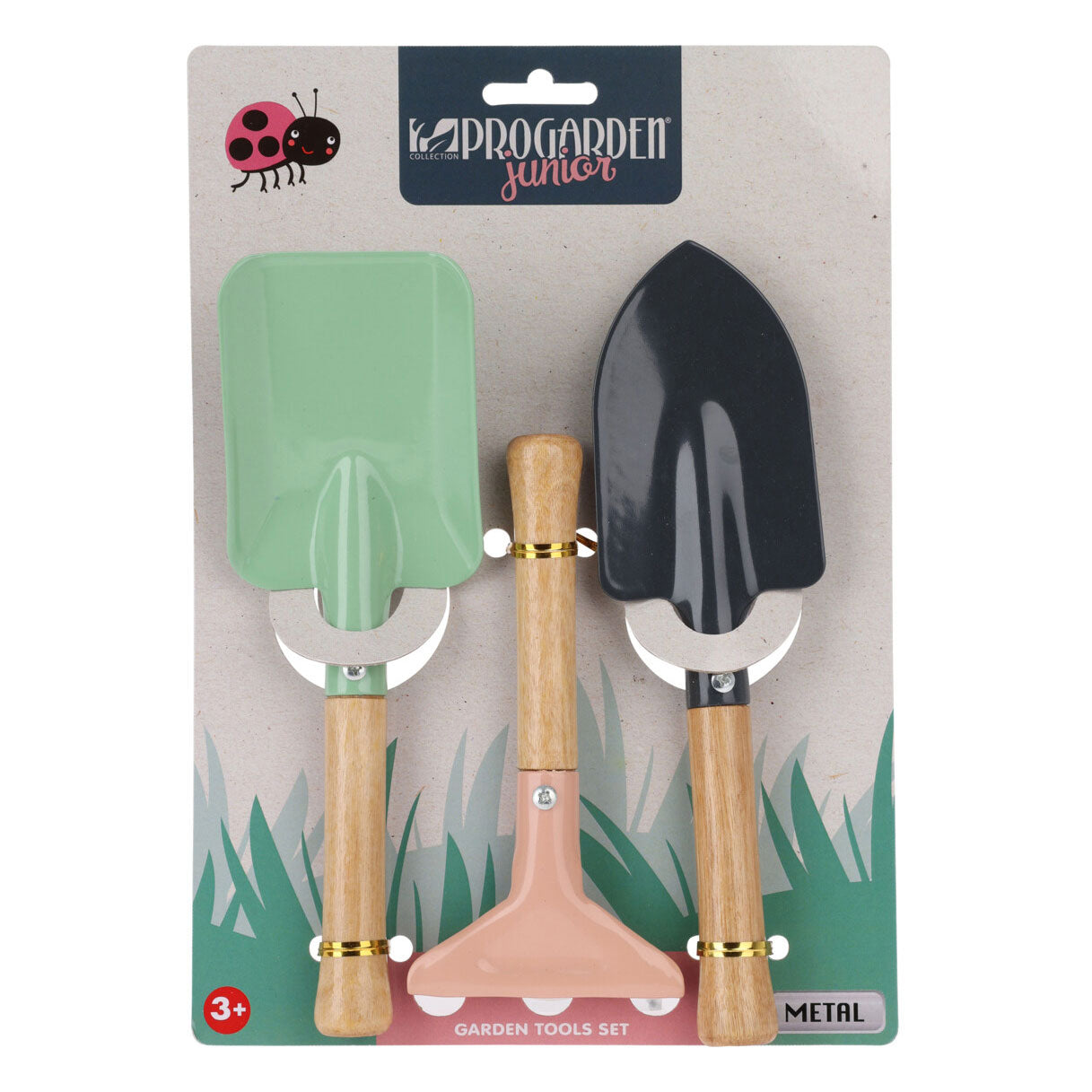 Outils de jardin pour enfants, 3dlg.