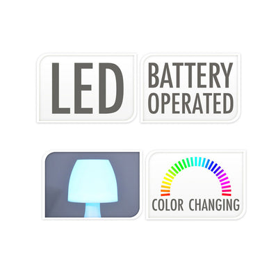 Colorchanging LED de lampe de table RC