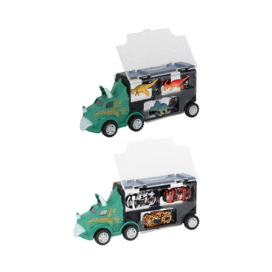 Camion dino avec contenu
