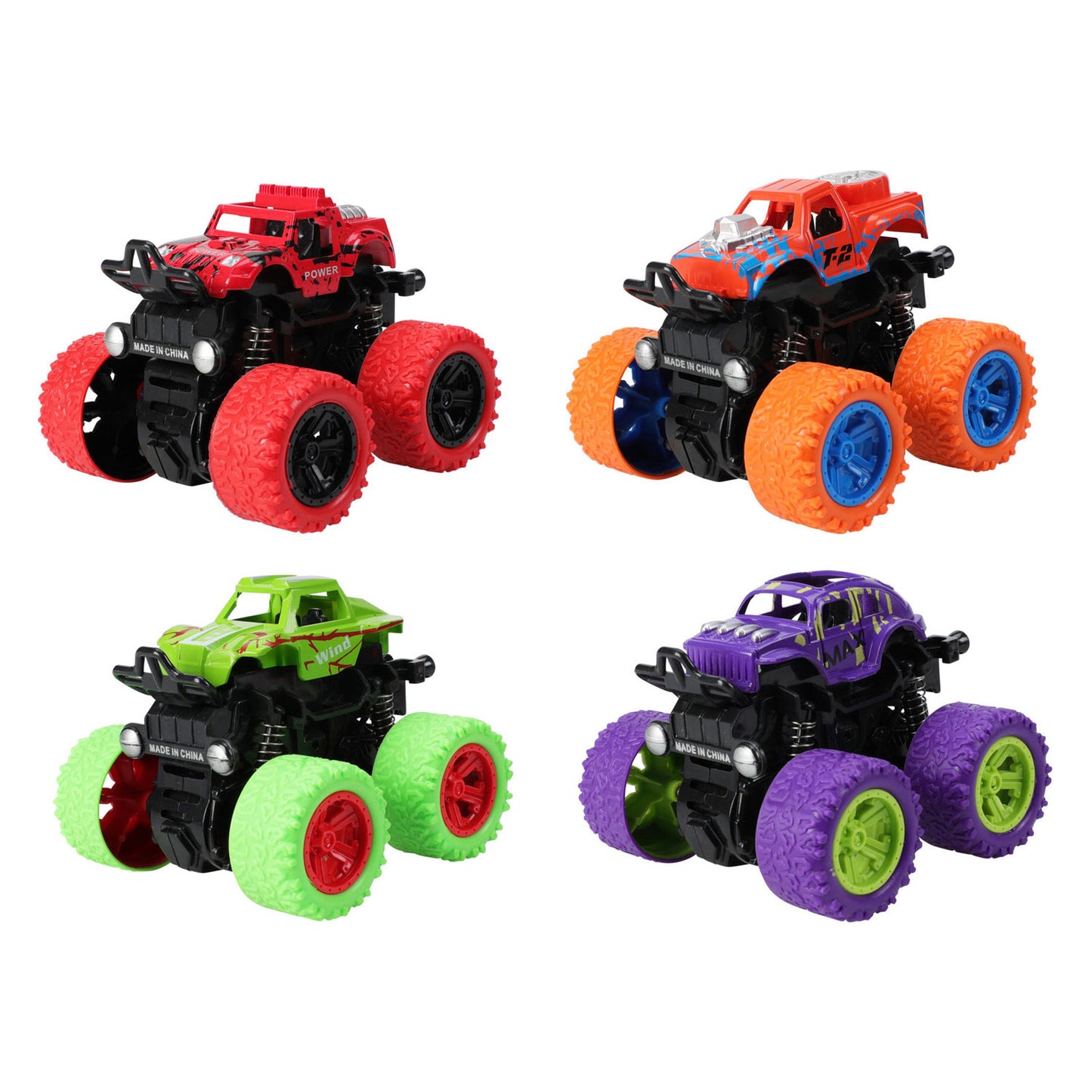Impression de camion de monstre de friction, 9cm