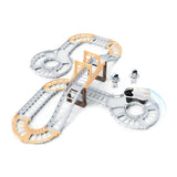 Set de jeu de cours de course spatiale, 31dlg. - afbeelding 1