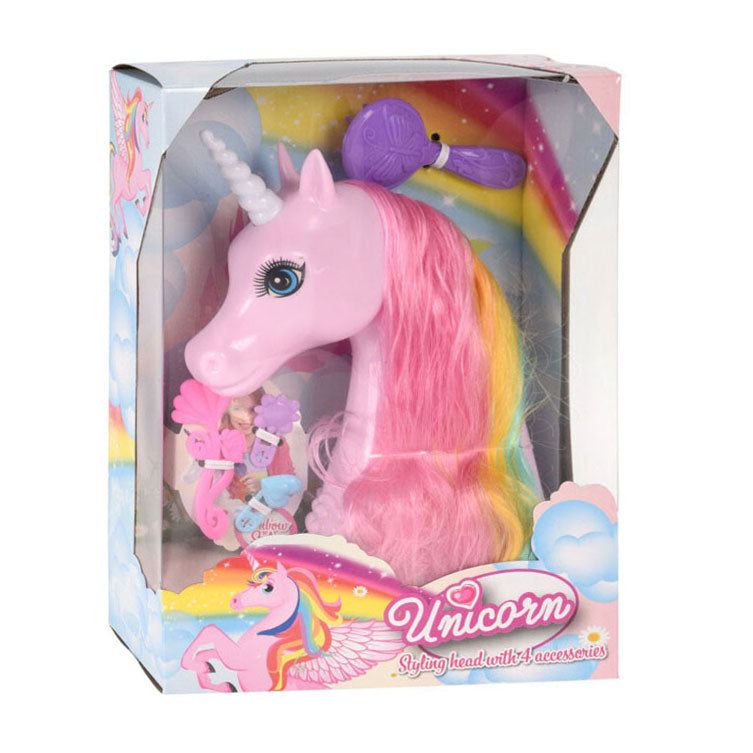 Tête de toit à licorne avec 4 accessoires