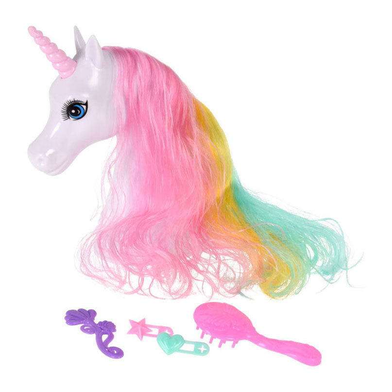 Tête de toit à licorne avec 4 accessoires