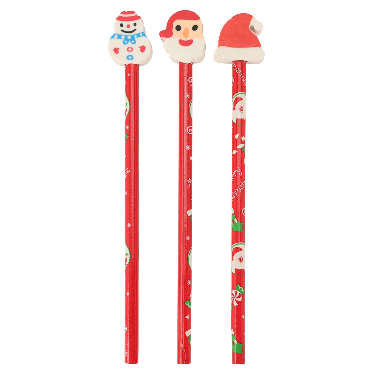 Crayon avec Noël de gomme, 3e.