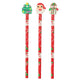 Crayon avec Noël de gomme, 3e.