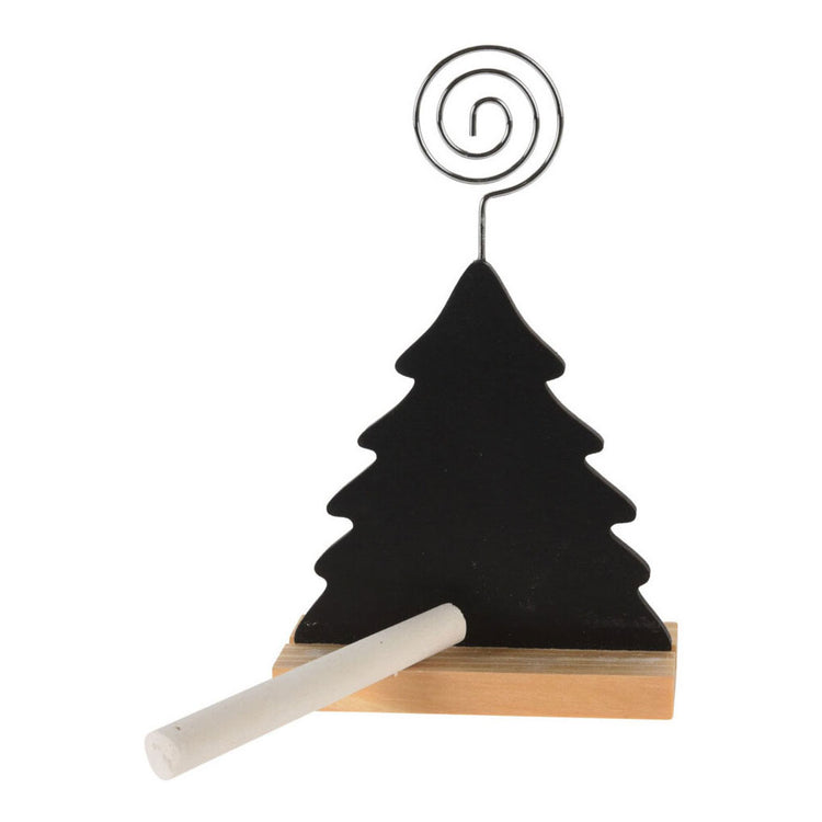 Porte-cartes de nom Chalkboard Noël, 13 cm