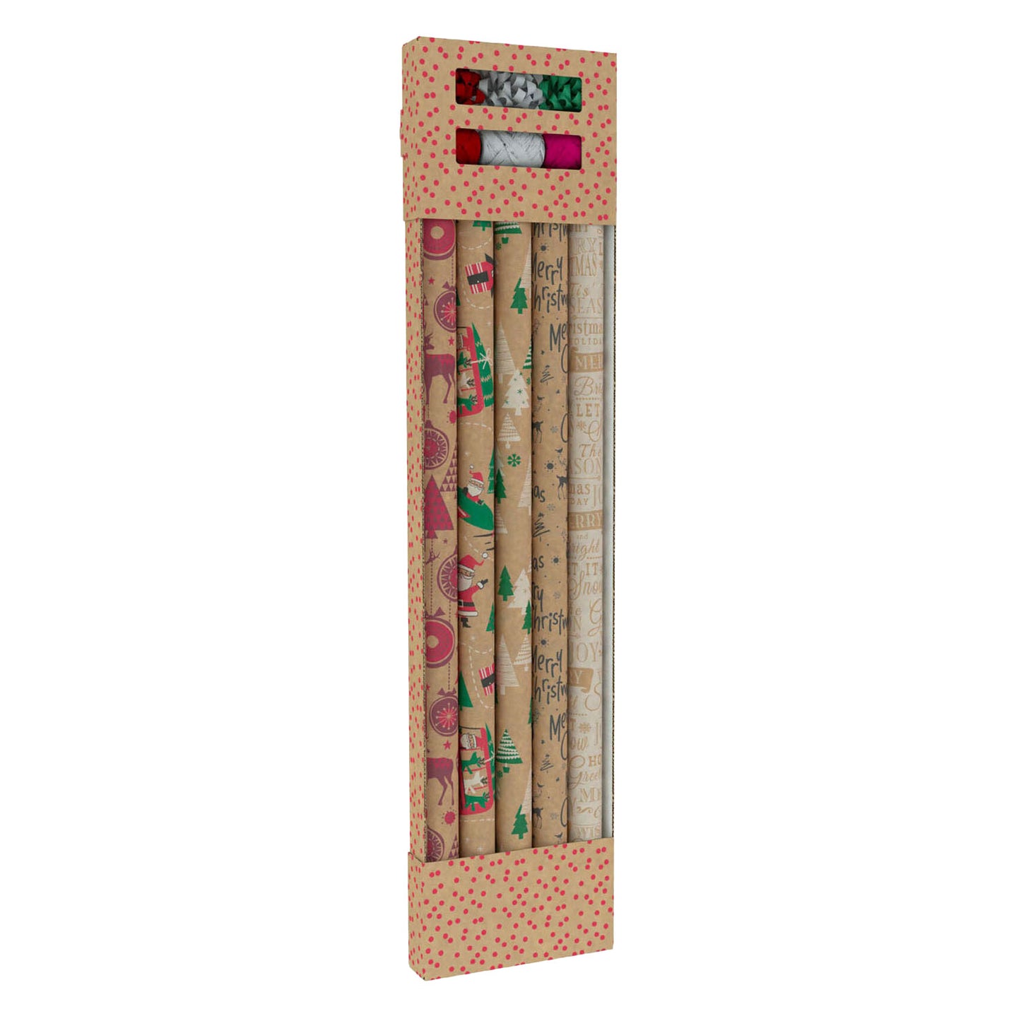 Ensemble de papier d'emballage, 11 DLG.