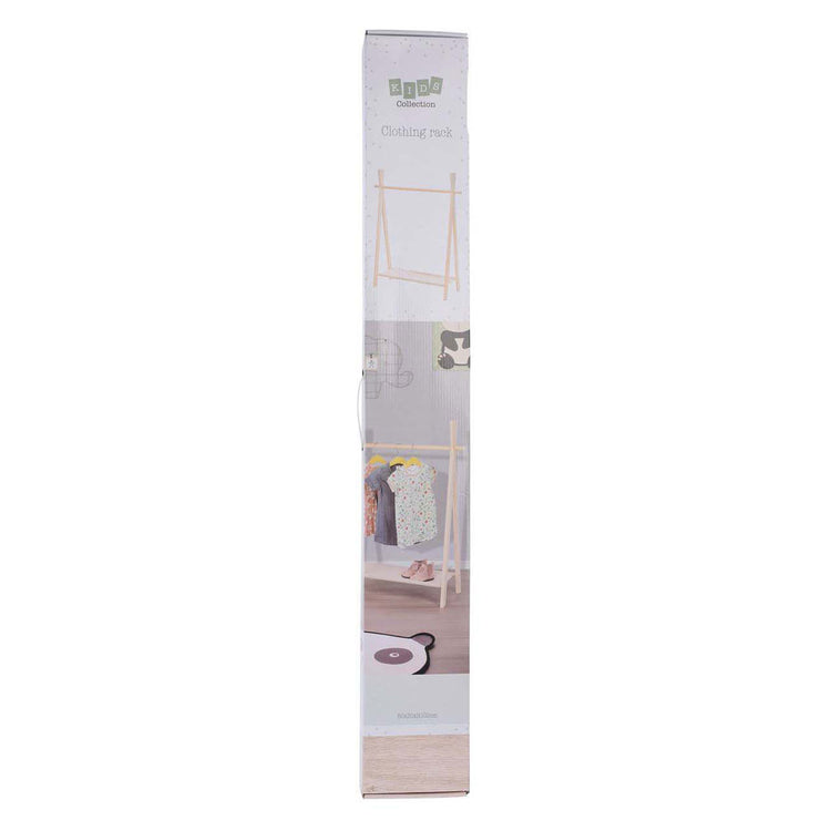 Rack de vêtements en bois pour les enfants