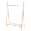 Rack de vêtements en bois pour les enfants
