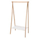 Bambou de porte-vêtements, 86x57x155cm