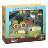Jeu de ferme avec tracteur