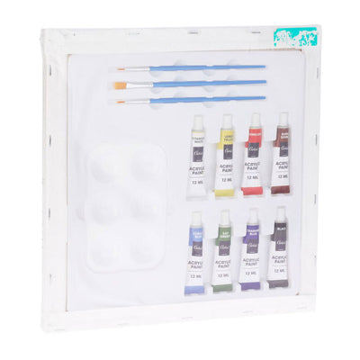 Paint Ensemble avec toile, 12dlg.