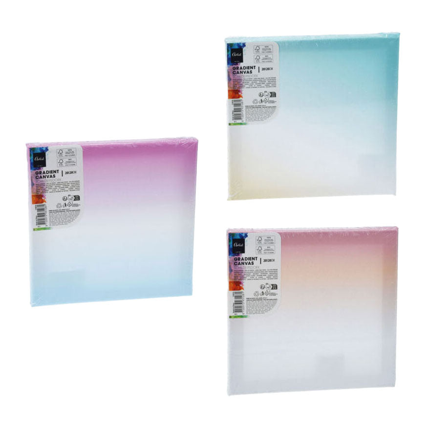 Couleur de tissu de peinture, 20x20cm