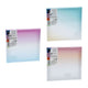 Couleur de tissu de peinture, 20x20cm