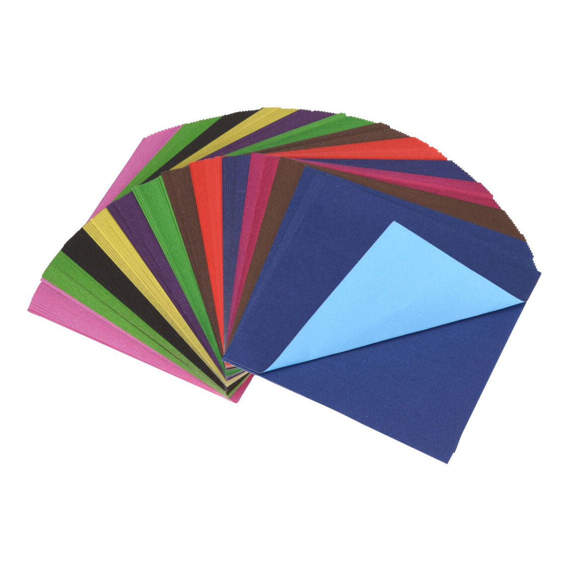 Papier coloré petit 156 feuilles, 7,5x7,5 cm