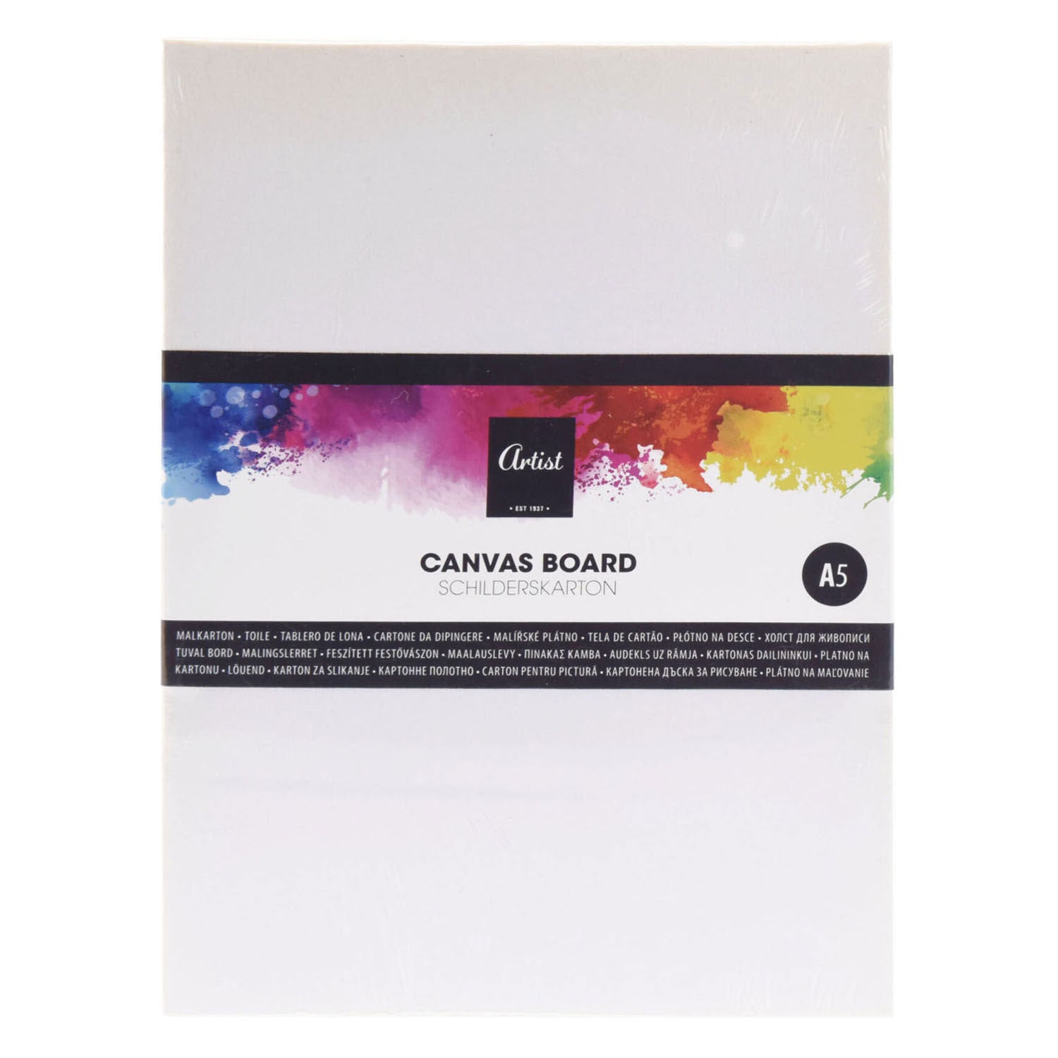 Cardboard de peinture A5