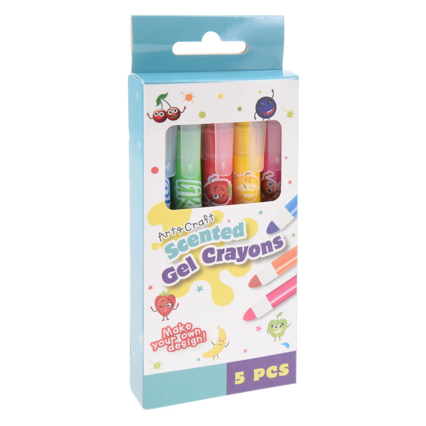 Marqueurs de gelpen avec parfum de fruits, 5e.