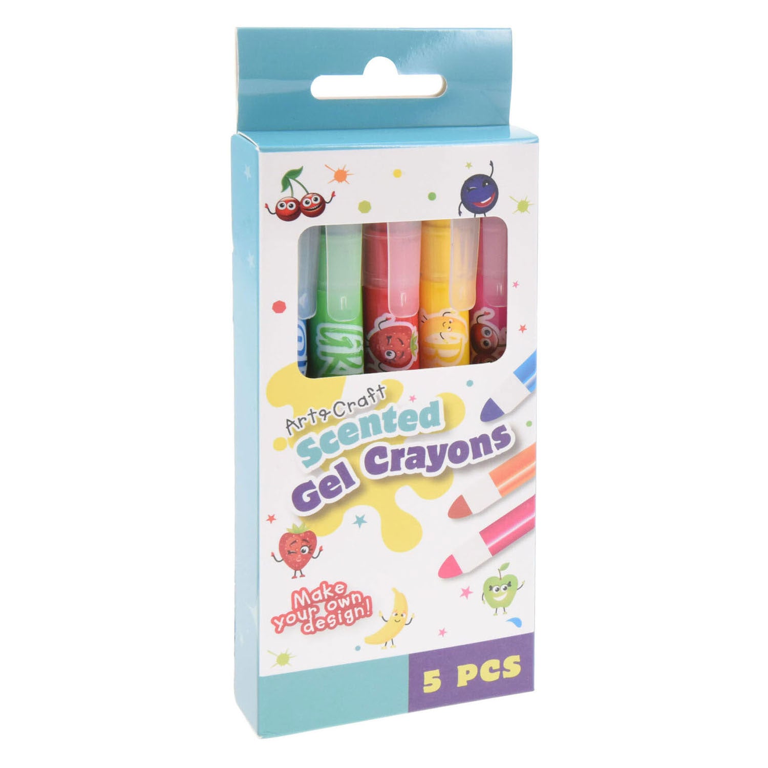 Marqueurs de gelpen avec parfum de fruits, 5e.