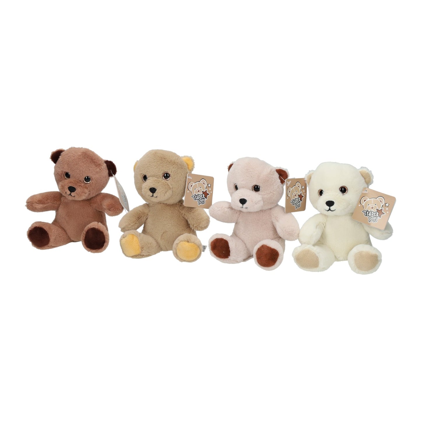 Couleur en peluche d'ours de câlins, 14 cm
