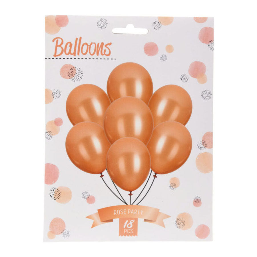 Ballons 18e. Rose de 12 pouces G
