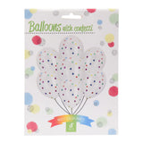 Ballons avec confettis multi-couleurs, 8e. - afbeelding 2