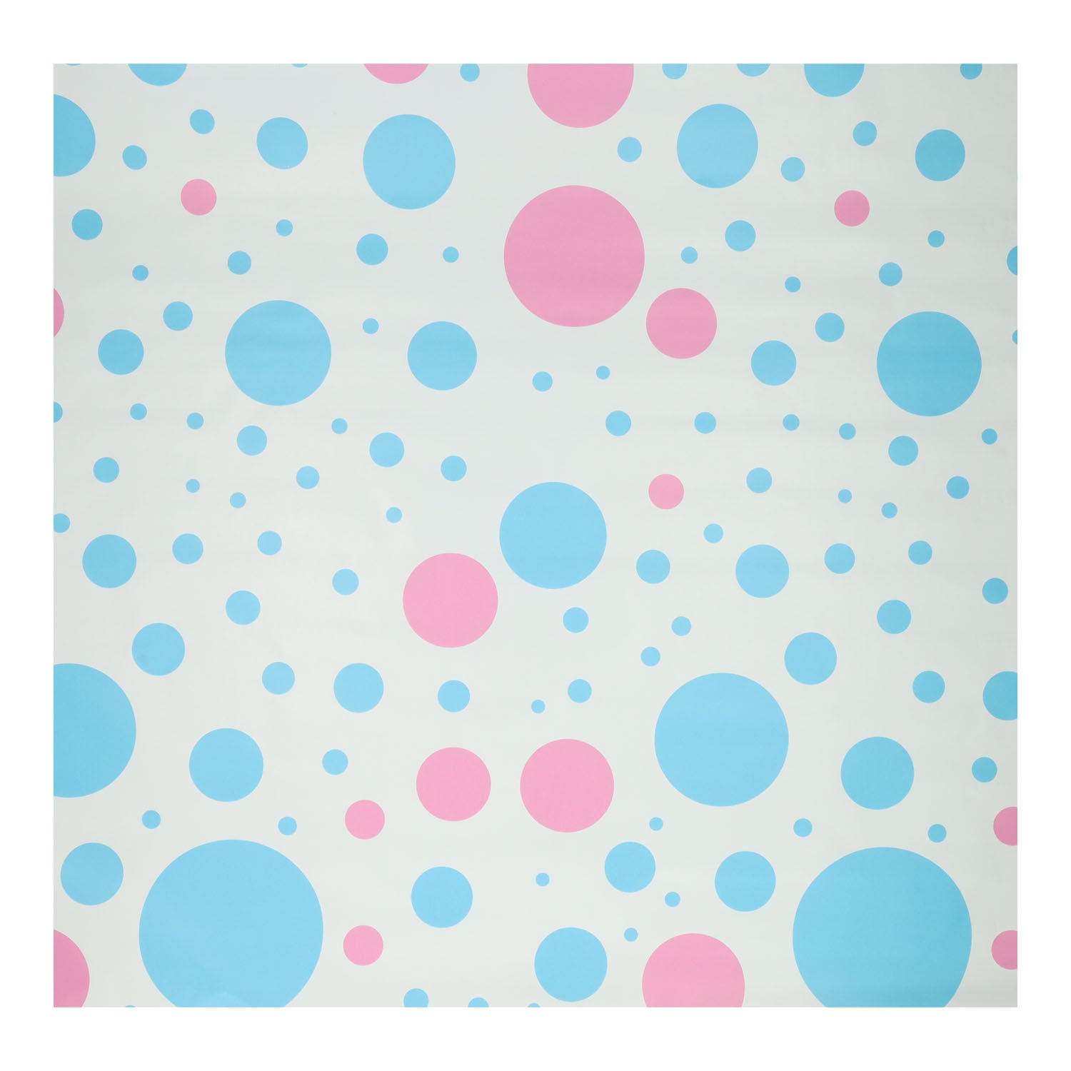 Papier cadeau Blue Pink POTS, 4MTR.