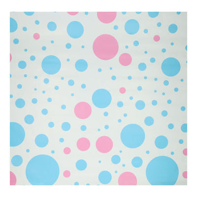 Papier cadeau Blue Pink POTS, 4MTR.