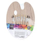 Palette de jeu de pinceaux, 13 pcs.