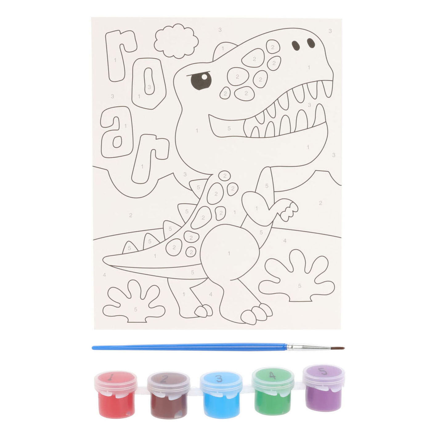 Peinture par numéro de numes pour les enfants