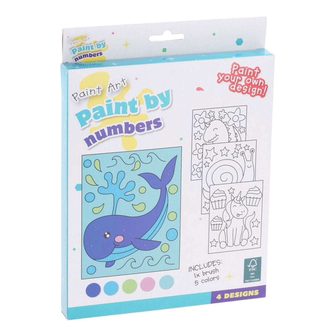 Peinture par numéro de numes pour les enfants