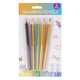 Crayons de couleur multicolore, 5e.