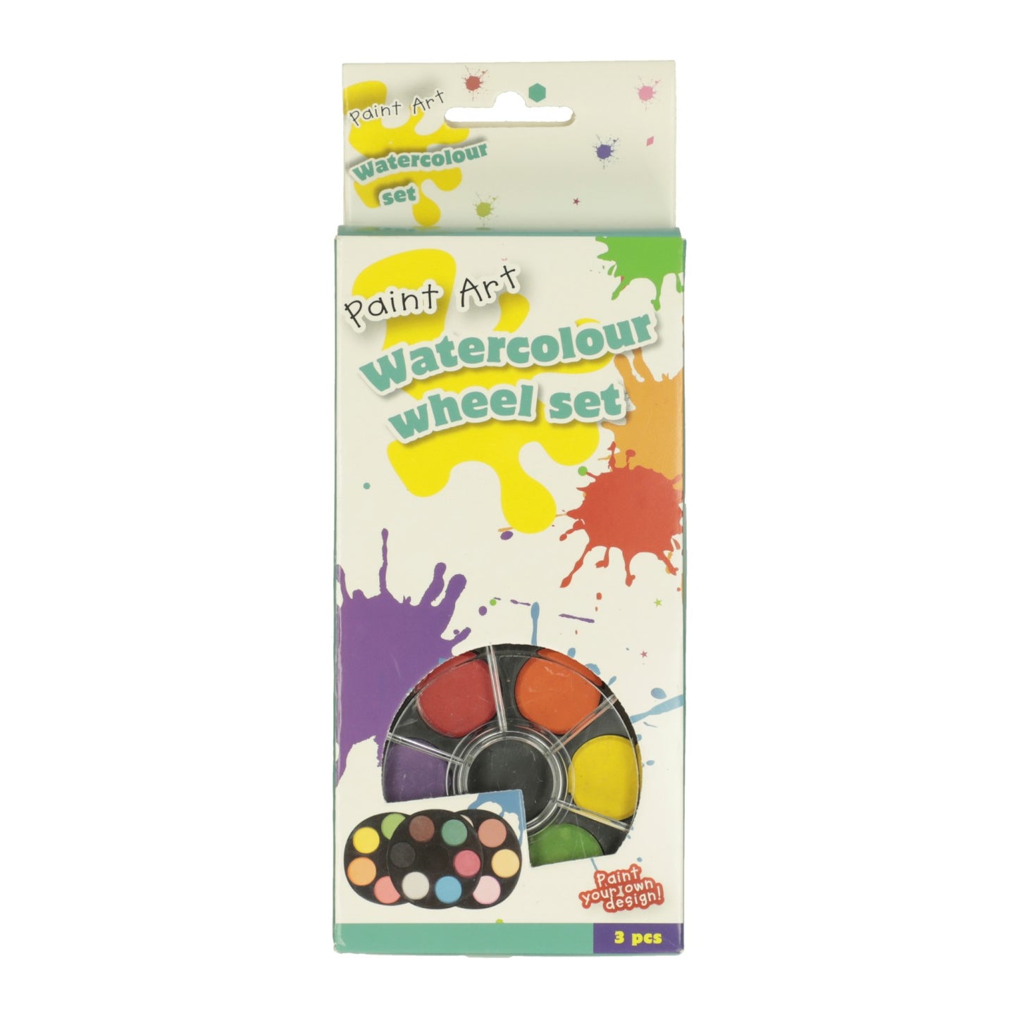 Ensemble aquarelle, 18 couleurs